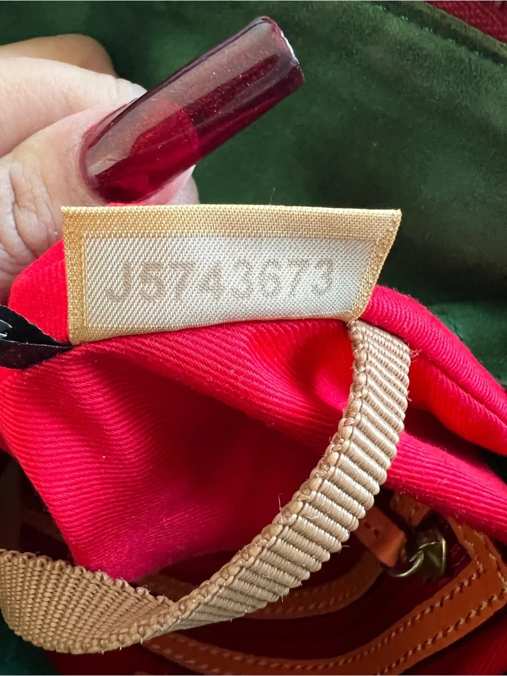 Dooney and Bourke Salmon Leather Satchel Handbag